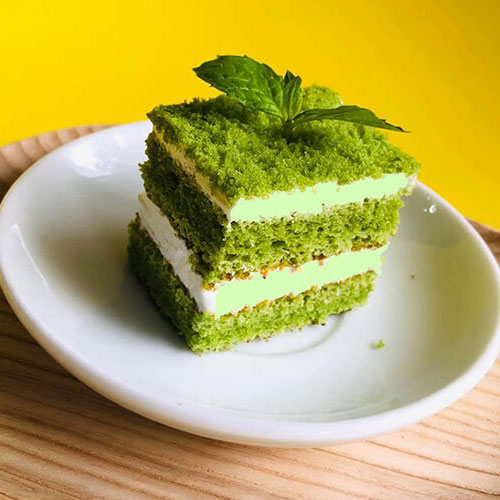 Bánh Bông lan Matcha