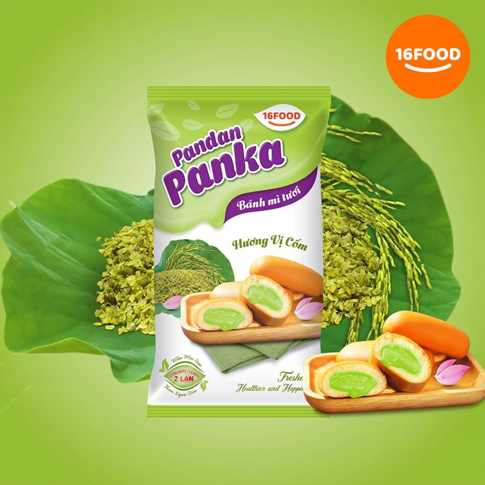 Bánh mì tươi Panka H.C Foods nhân dứa