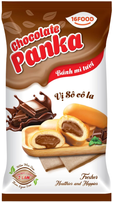 Bánh mì tươi Panka nhân Socola