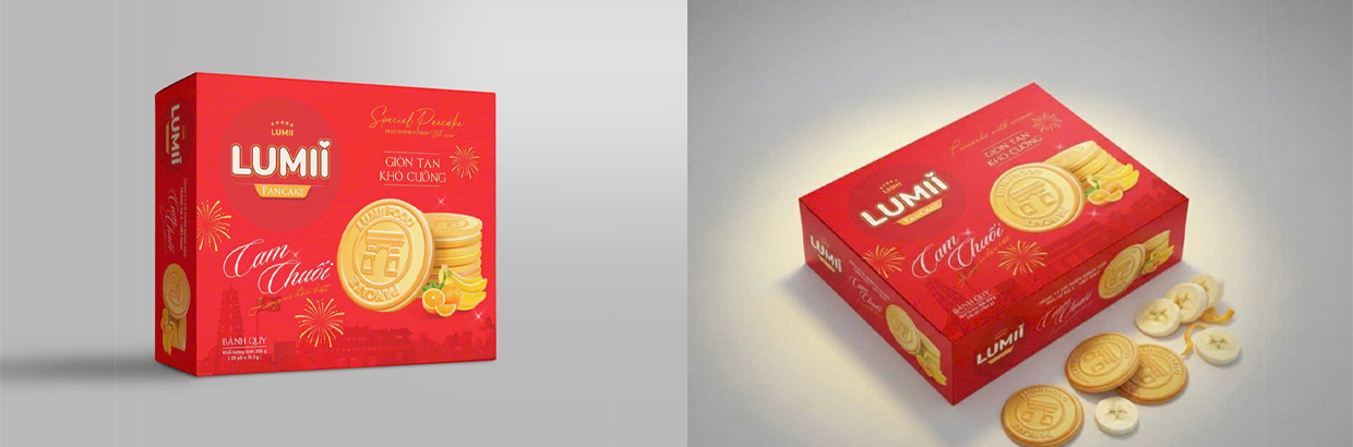 Banner hộp bánh quy